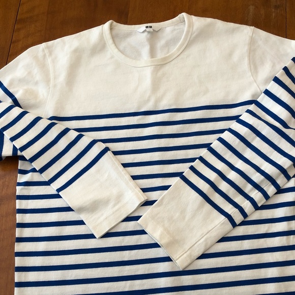 Uniqlo Other - Men’s Uniqlo Striped Heavyweight Tee